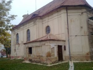 Kostel před opravou